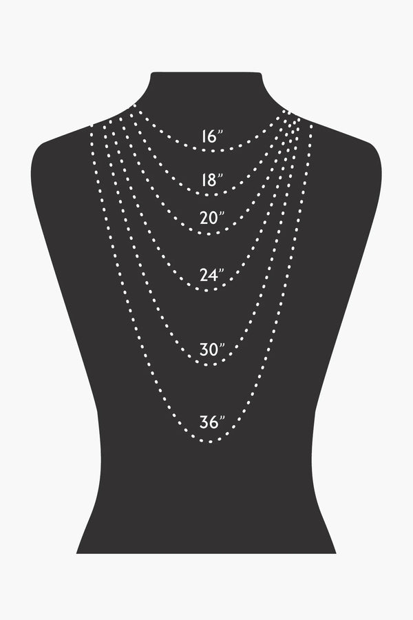 Ideal necklace lengths