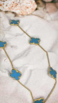 Gold Plated Clover Necklace