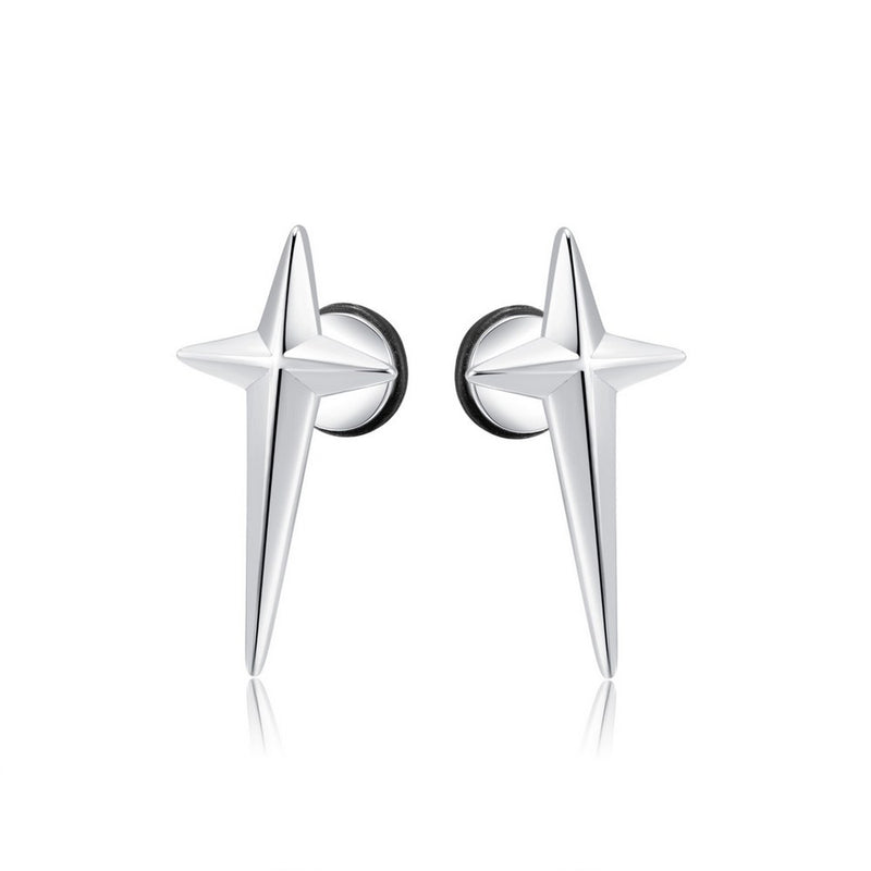 Stainless Steel Stud Men's Earrings