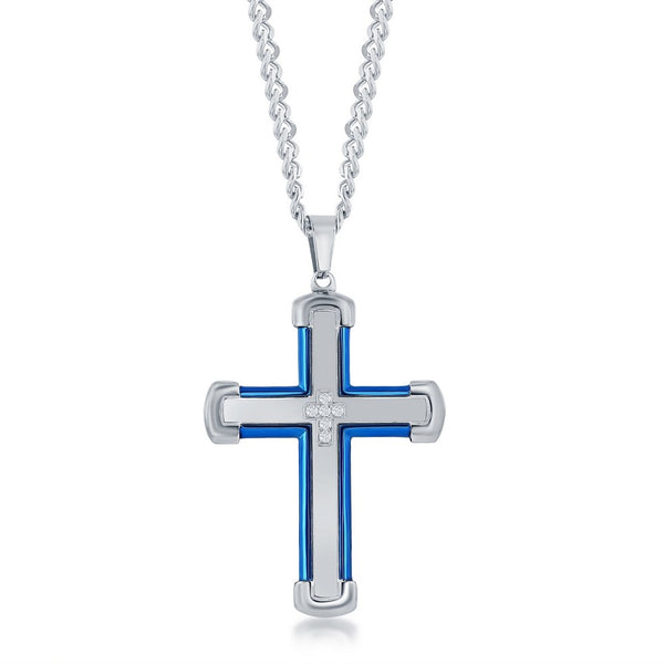 Stainless Steel Cross Necklace