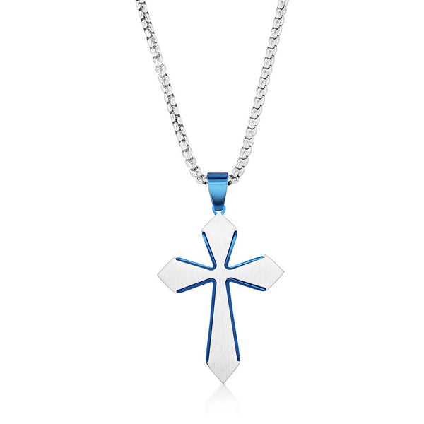 Stainless Steel Cross Necklace