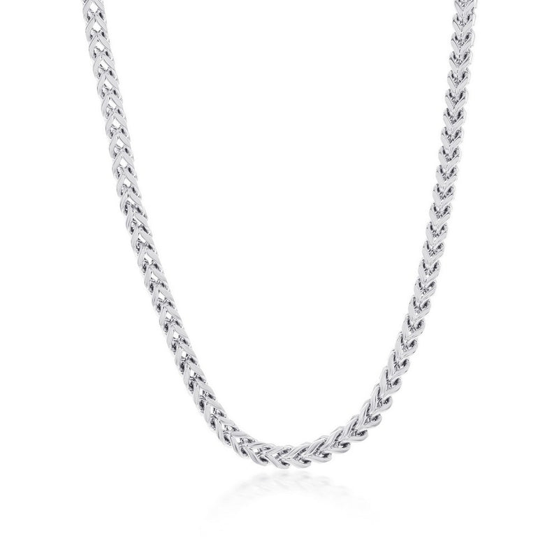 Stainless Steel 4mm Men's Franco Chain