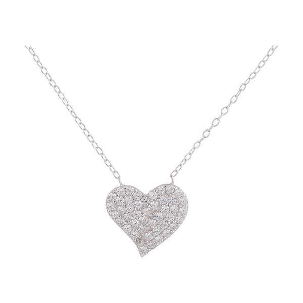 Sterling Silver Heart Necklace