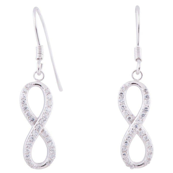 Inifinity Earrings CZ