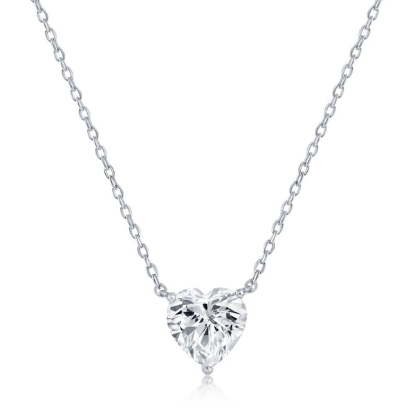 Heart Crystal Necklace