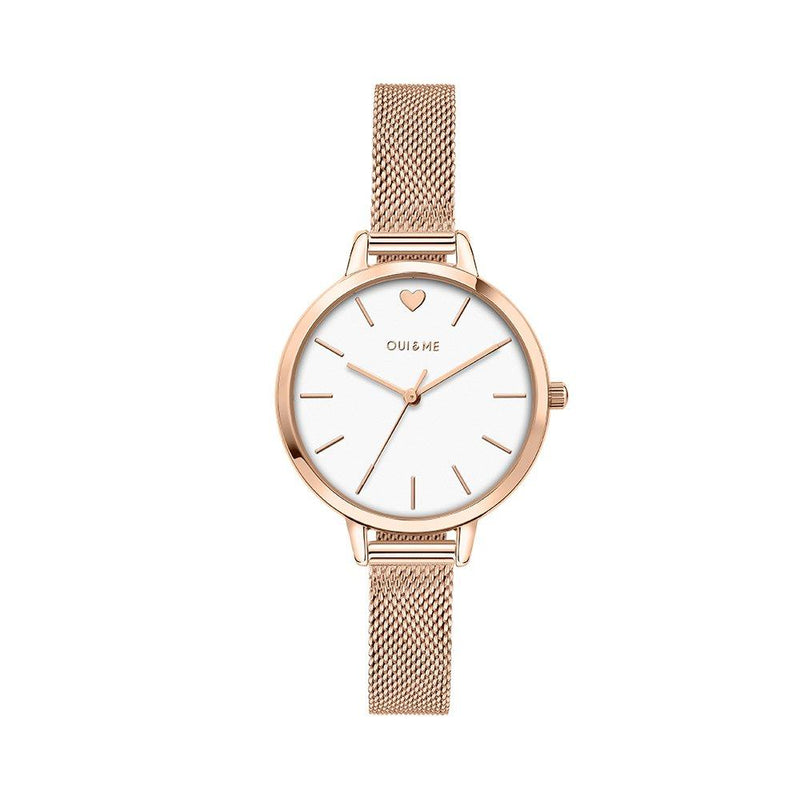 Oui & Me Ladies Rose Gold Watch