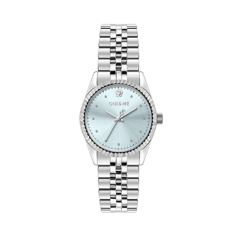 Oui &  Me Ladies Silver Watch Coquette Collection