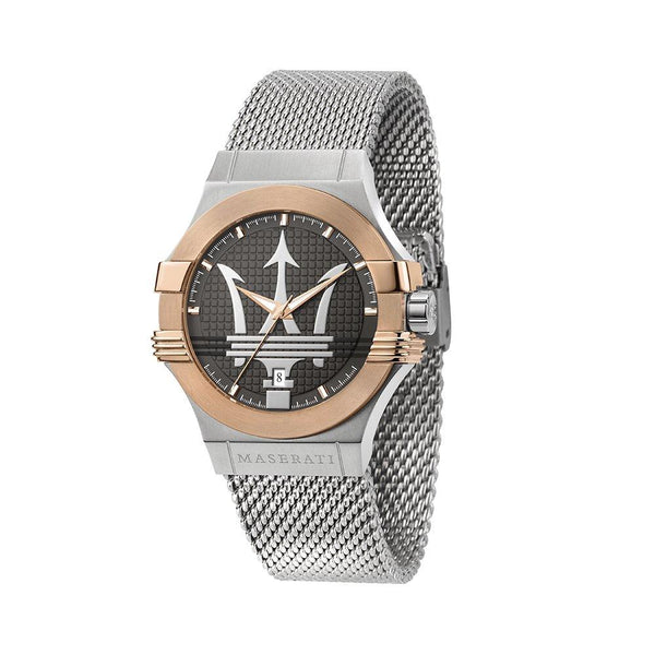 Men's Maserati Stainless Steel Mesh Watch