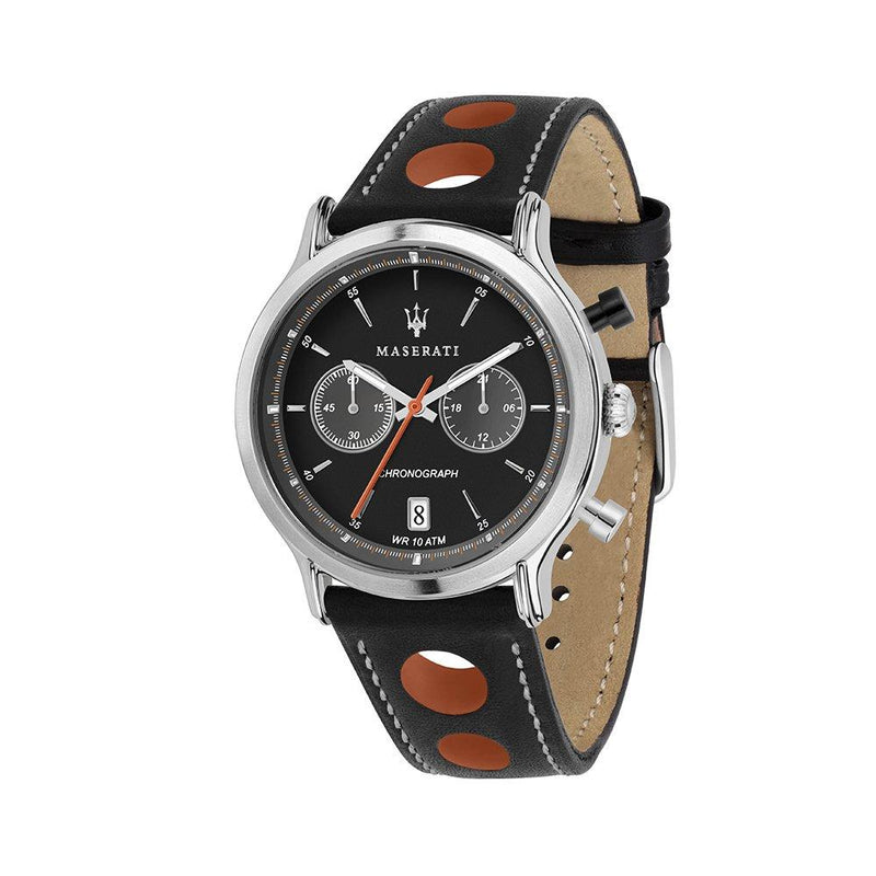 Men's Maserati Leather Watch