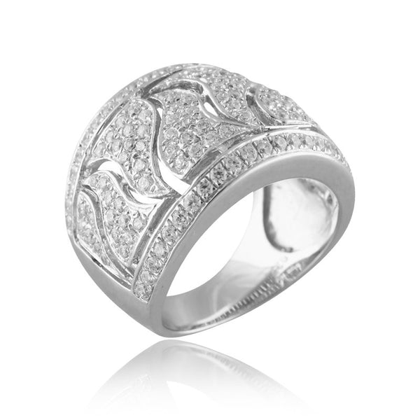 Sterling Silver Micro Pave Setting