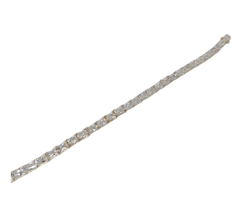 Sterling Silver Tennis Bracelet