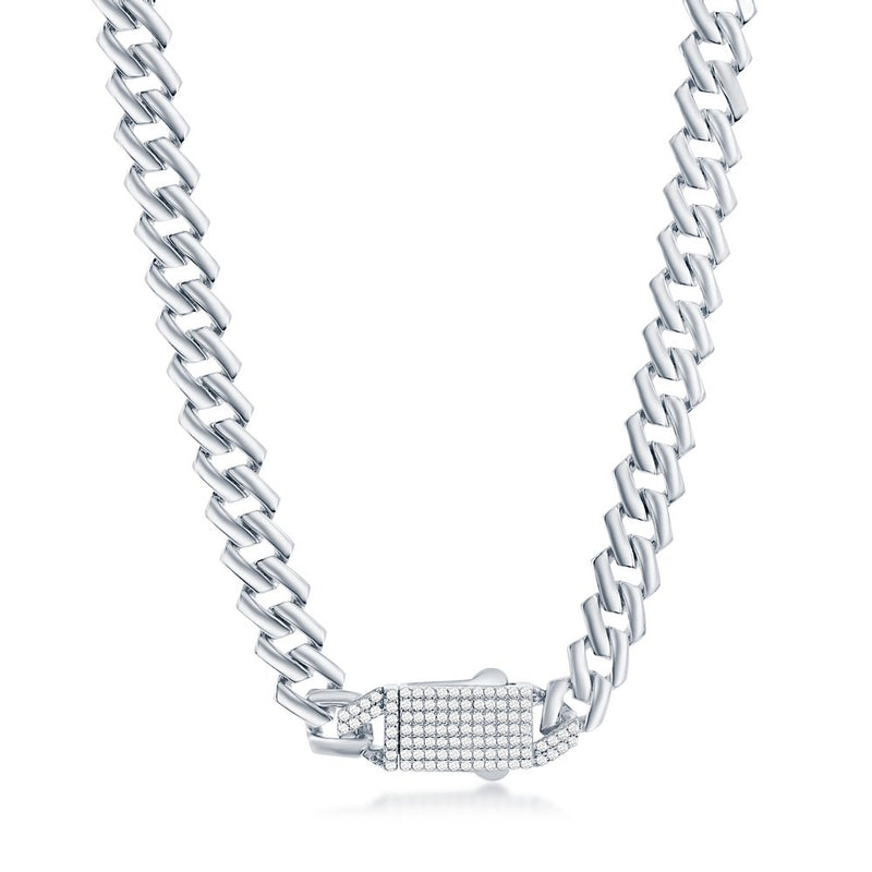 Men's Sterling Silver Monaco Chain