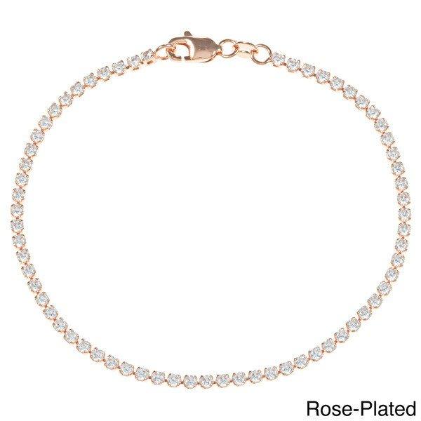 Rose Gold Tennis Bracelet