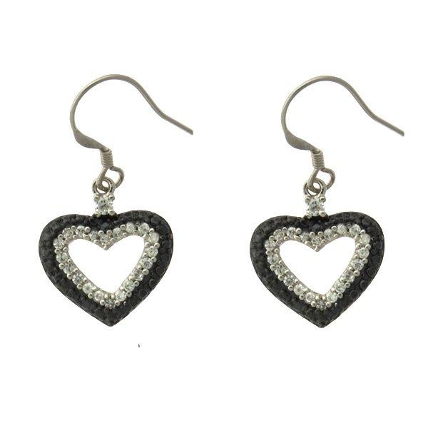 Sterling Silver Heart Earrings