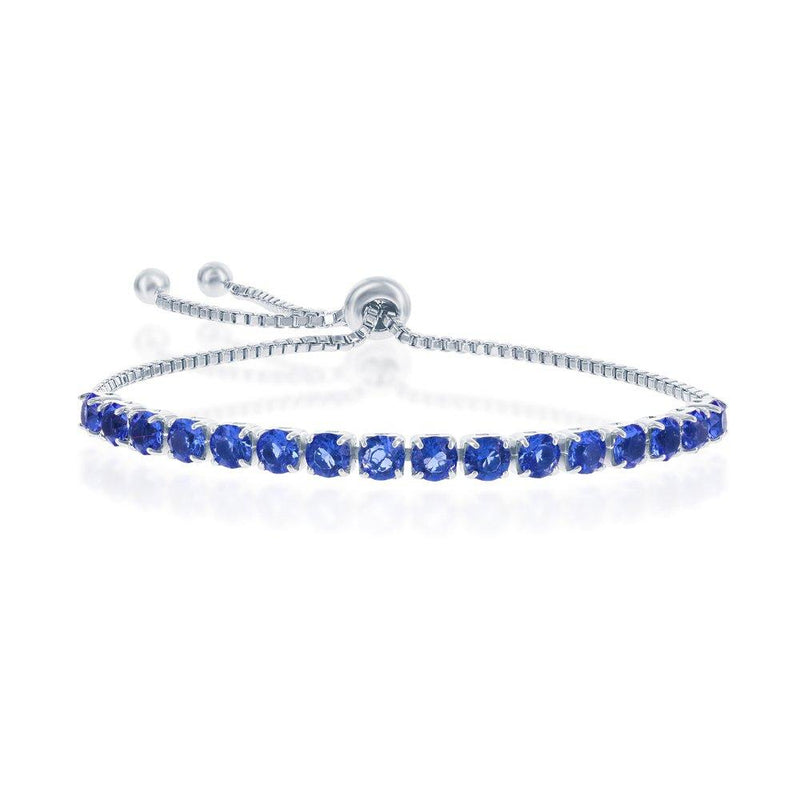 Blue Sapphire 4mm Bracelet