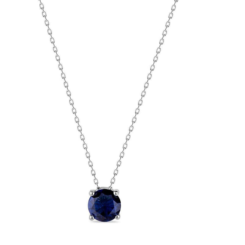 8mm Blue Sapphire Chain